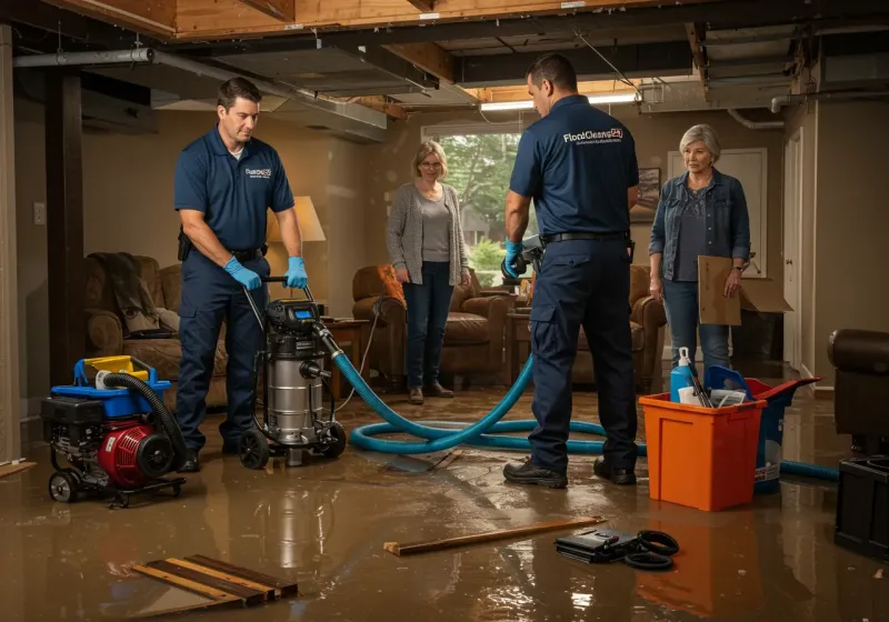 Basement Water Extraction and Removal Techniques process in Blanchard, LA