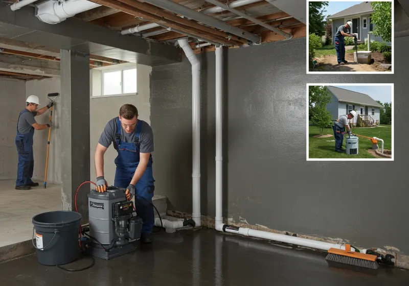 Basement Waterproofing and Flood Prevention process in Blanchard, LA